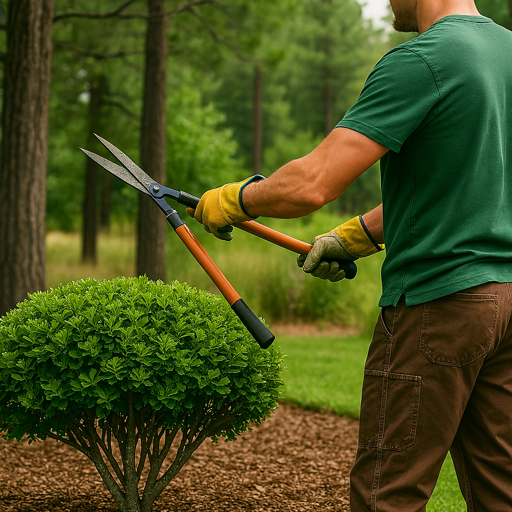 Crown spacing and safety zone setup